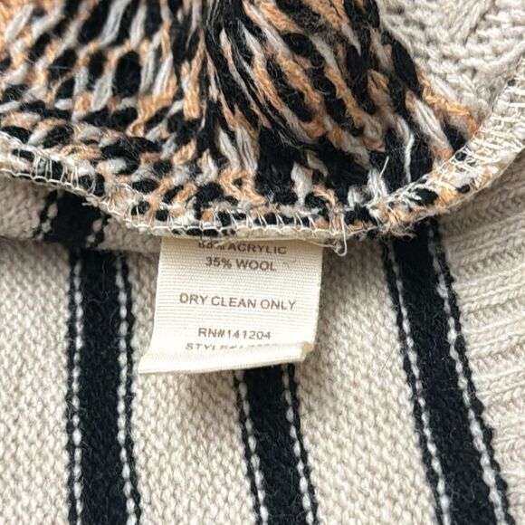 Hem & Thread Hooded Wool Blend Cardigan NWT - Picture 7 of 7